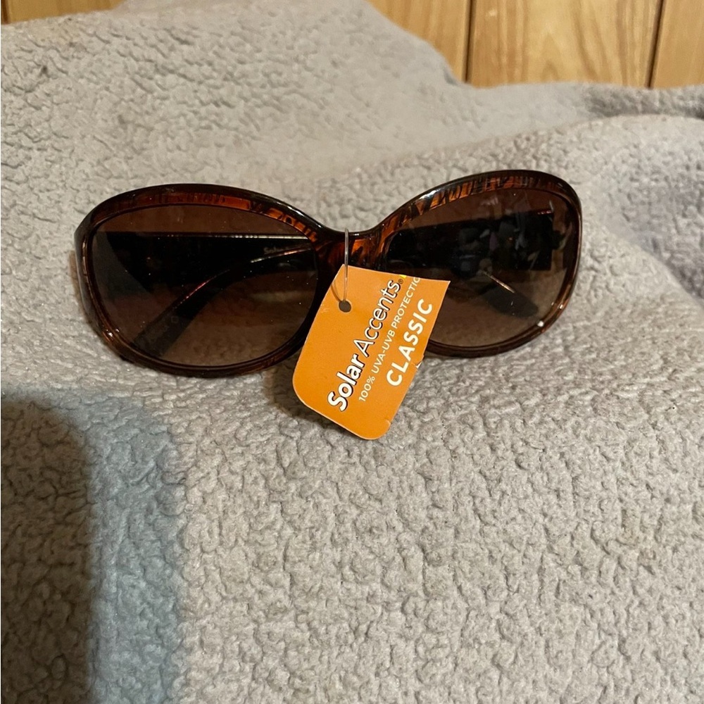 Women's Classic Brown Sunglasses